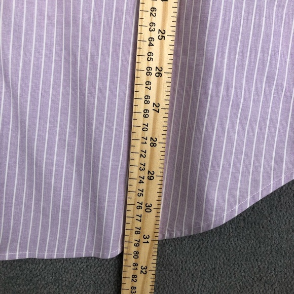 Lauren Ralph Lauren long sleeve Non Iron classic button down shirt 17.5  34/35 - Picture 7 of 7